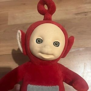Classic Black GarmentTeletubbies po soft toy with sounds